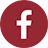 White Facebook 'F' icon inside a red circle
